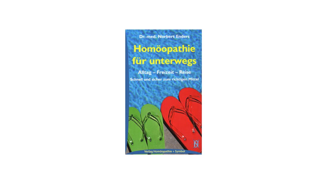 Homöopathie für unterwegs Alltag- Freizeit- Reise Schnell und sicher zum richtigen Mittel Dr.med. Norbert Enders Verlag Homöopathie+ Symbol 3. Auflage 2011; Taschenbuch, 128 Seiten ISBN: 978-3-937095-17-2 Homöopathie hilft überall- auch unterwegs! Ob Freizeitverletzung, Reiseübelkeit, Insektenstiche, Sonnenbrand oder Durchfall &#8211; die wichtigsten akuten Beschwerden, die gerne mal unterwegs auftreten, finden sich hier von A bis Z übersichtlich aufgelistet. Die wichtigsten charakteristischen Merkmale der Arzneien werden kurz und prägnant zusammengefasst. Das Büchlein ist auch durch das praktische Manteltaschenformat ist ein idealer Begleiter für unterwegs!
